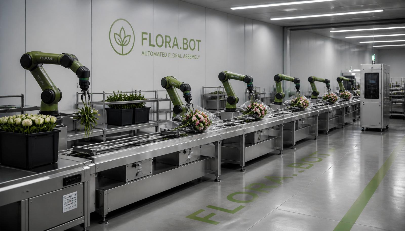 FloraBot automated assembly facility